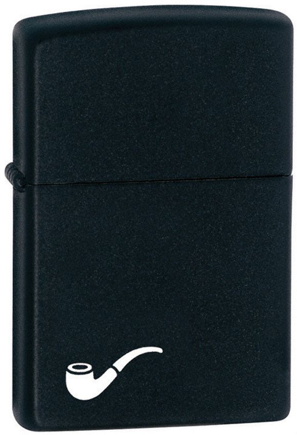 Zippo-Style Lighter Bronze - Zippo Black Matte Black Matte - Zippo