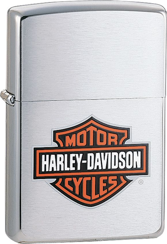 Zippo-Style Lighter Bronze - Zippo Brushed Chrome Brushed Chrome - Zippo