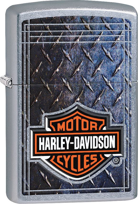 Zippo-Style Lighter Bronze - Zippo Street Chrome Street Chrome - Zippo