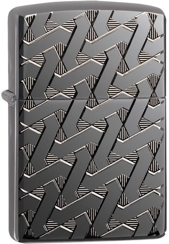 Decorative Lighter - Zippo High Polish Black Ice High Polish Black Ice - Zippo