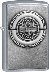 Zippo-Style Lighter Bronze - Zippo Street Chrome Street Chrome - Zippo