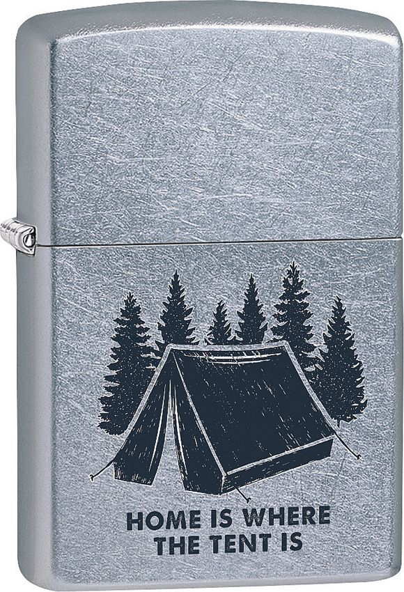 Decorative Lighter - Zippo Street Chrome Street Chrome - Zippo
