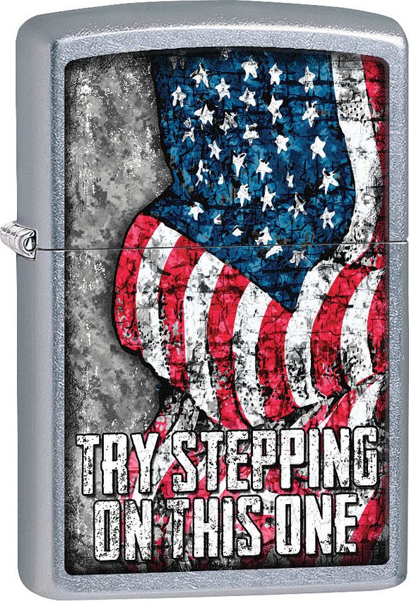 Decorative Lighter - Zippo Street Chrome Street Chrome - Zippo