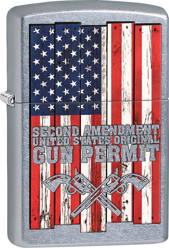 Decorative Lighter - Zippo Street Chrome Street Chrome - Zippo