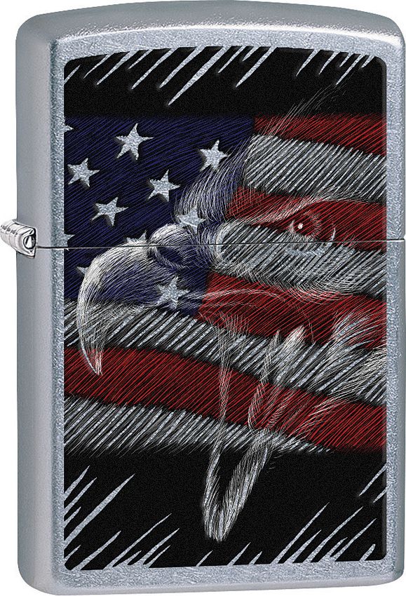 Decorative Lighter - Zippo Street Chrome Street Chrome - Zippo