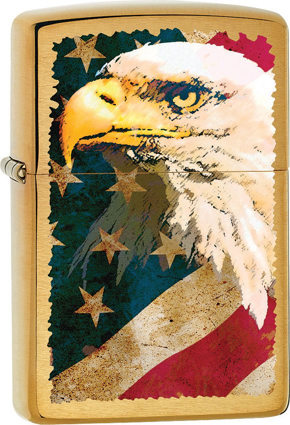 Decorative Lighter - Zippo Brushed Brass Brushed Brass - Zippo