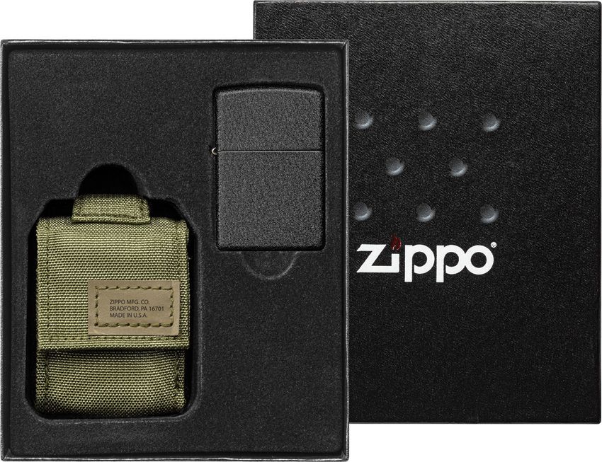 Decorative Lighter - Zippo Black and Green Black and Green - Zippo