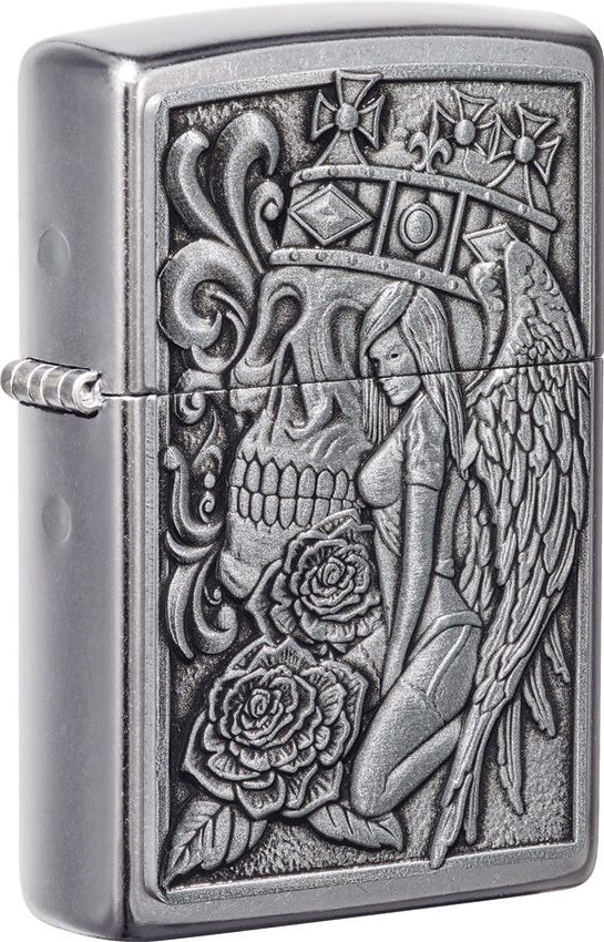 Decorative Lighter - Zippo Street Chrome Street Chrome - Zippo