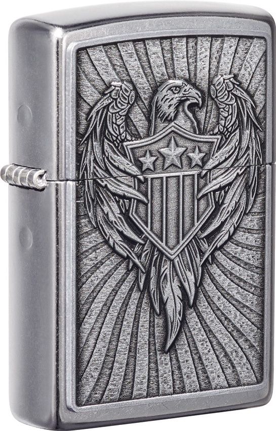Decorative Lighter - Zippo Street Chrome Street Chrome - Zippo