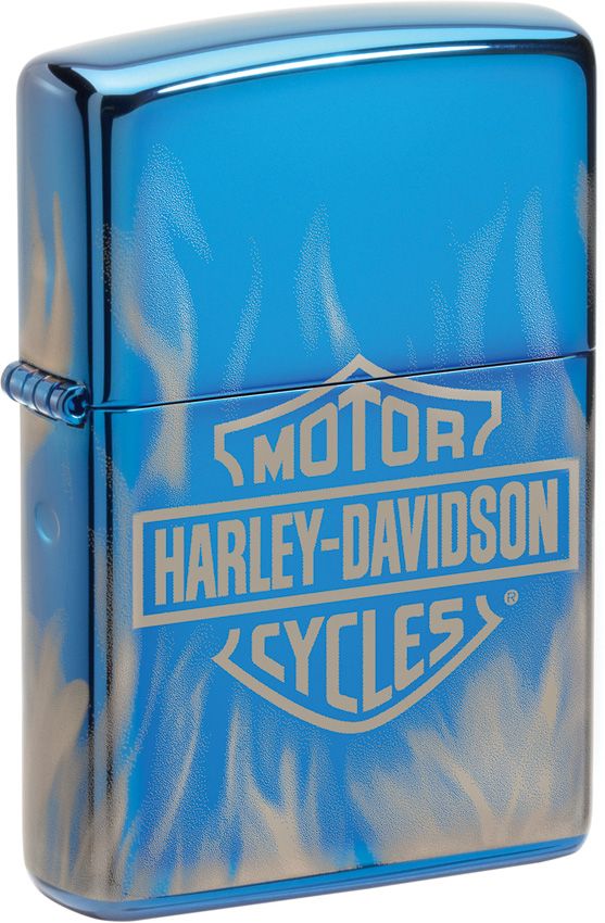 Zippo-Style Lighter Bronze - Zippo High Polish Blue High Polish Blue - Zippo