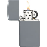 Zippo Decorative Lighter Flat Gray - Zippo (image 3)