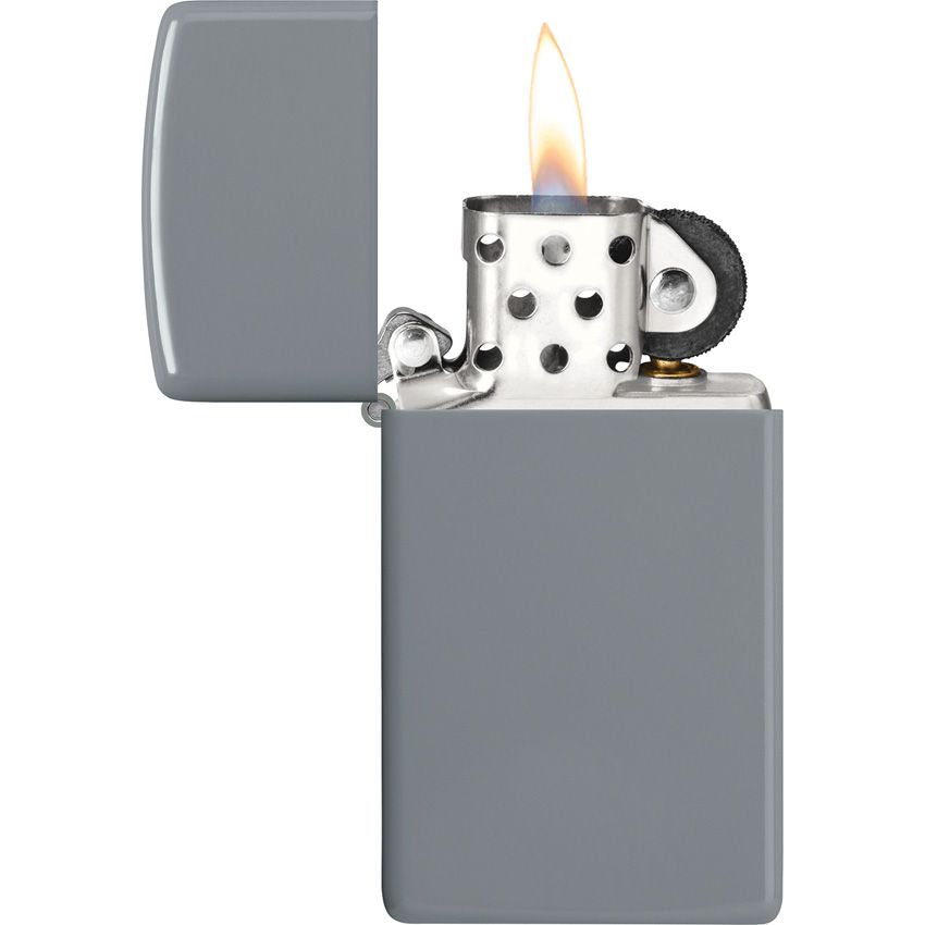 Zippo Decorative Lighter Flat Gray - Zippo (image 3)
