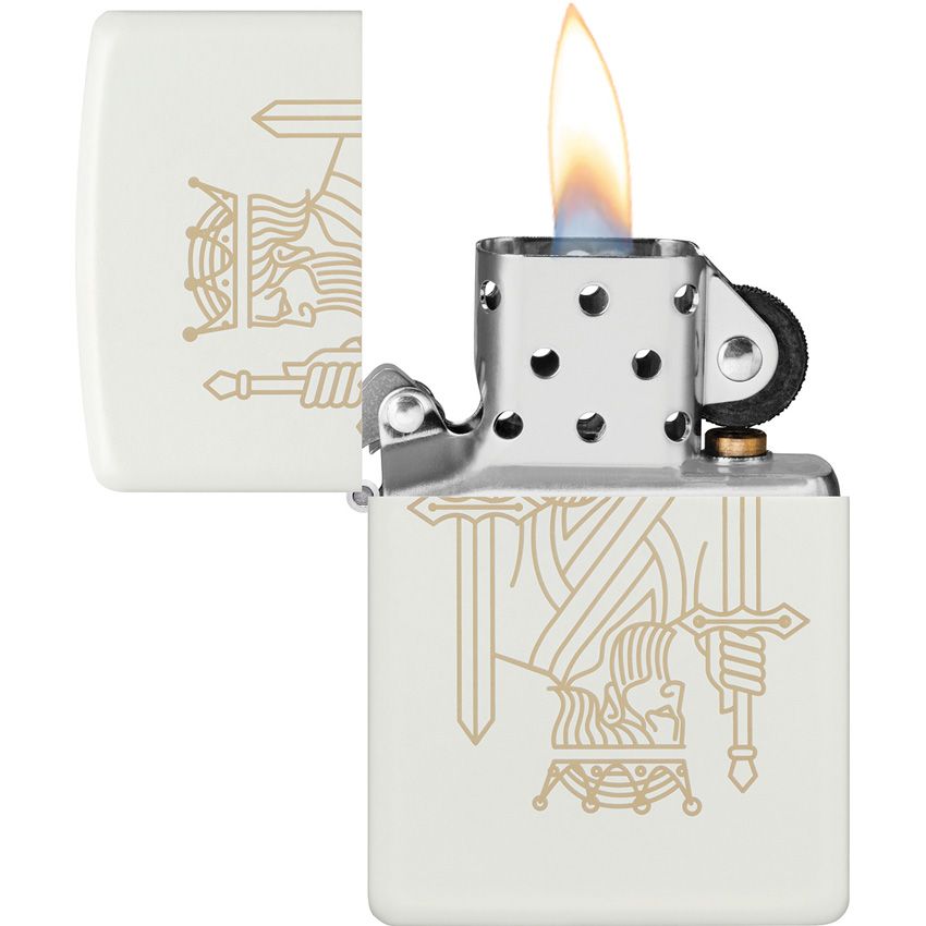 Zippo Queen Lighter White Matte - Zippo (image 2)