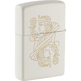 Zippo Queen Lighter White Matte - Zippo (image 4)