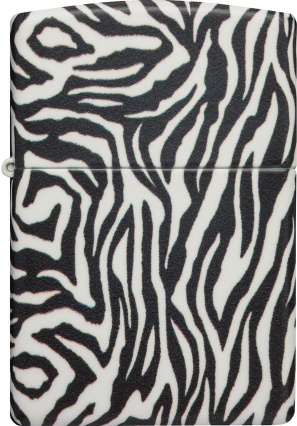 Decorative Lighter - Zippo Zebra Print Zebra Print - Zippo