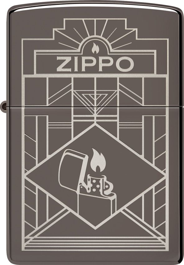 Decorative Lighter - Zippo Black Ice Black Ice - Zippo