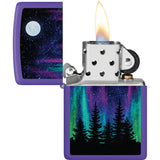 Zippo Forest Design Purple - Zippo (image 3)