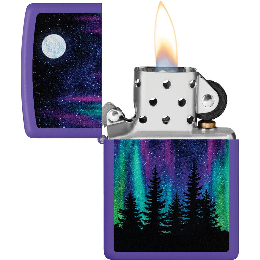 Zippo Forest Design Purple - Zippo (image 3)