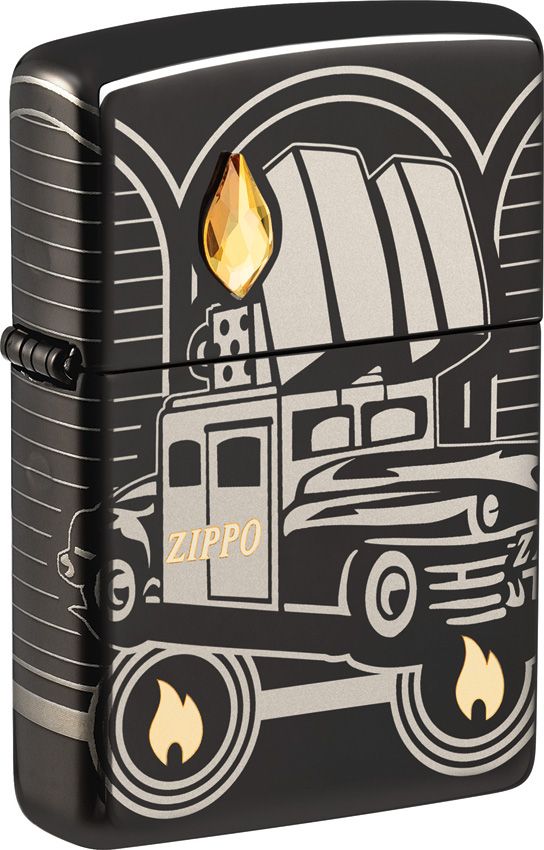 Decorative Lighter - Zippo Black Ice Black Ice - Zippo