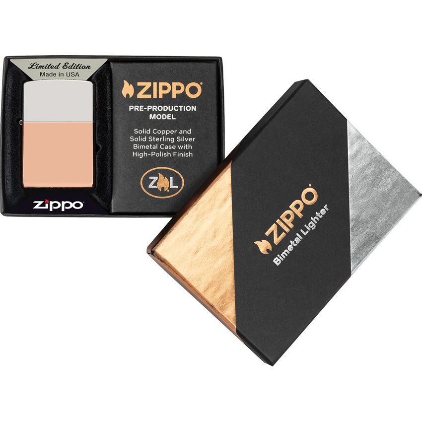 Zippo Decorative Lighter Silver and Copper - Zippo (image 4)
