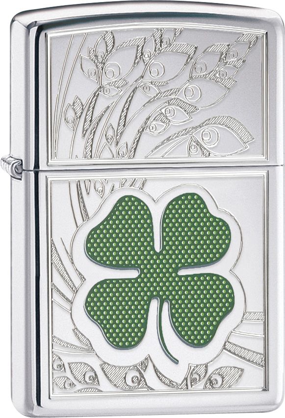 Zippo-Style Lighter Bronze - Zippo High Polish Chrome High Polish Chrome - Zippo