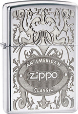 Zippo-Style Lighter Bronze - Zippo High Polish Chrome High Polish Chrome - Zippo