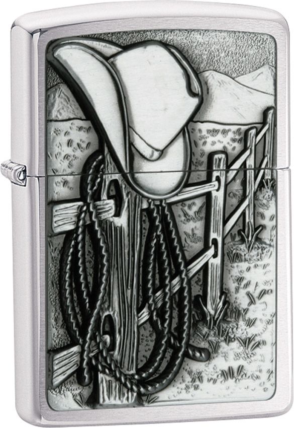 Zippo-Style Lighter Bronze - Zippo High Polish Chrome High Polish Chrome - Zippo