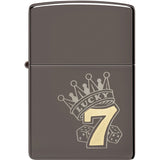 Zippo Lucky Lighter Black Ice - Zippo (image 2)