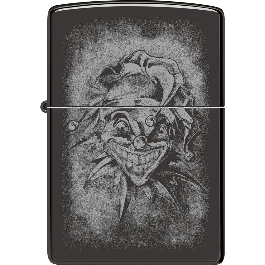 Zippo Clown Lighter High Polish Black Ice - Zippo (image 2)
