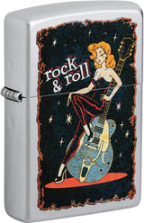 Decorative Lighter - Zippo Satin Chrome Satin Chrome - Zippo