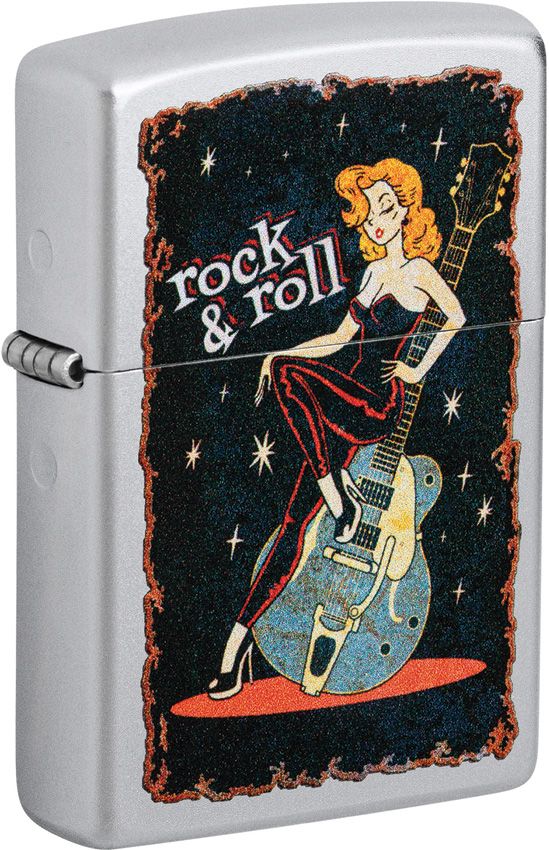 Decorative Lighter - Zippo Satin Chrome Satin Chrome - Zippo