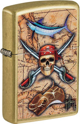Decorative Lighter - Zippo Street Brass Street Brass - Zippo