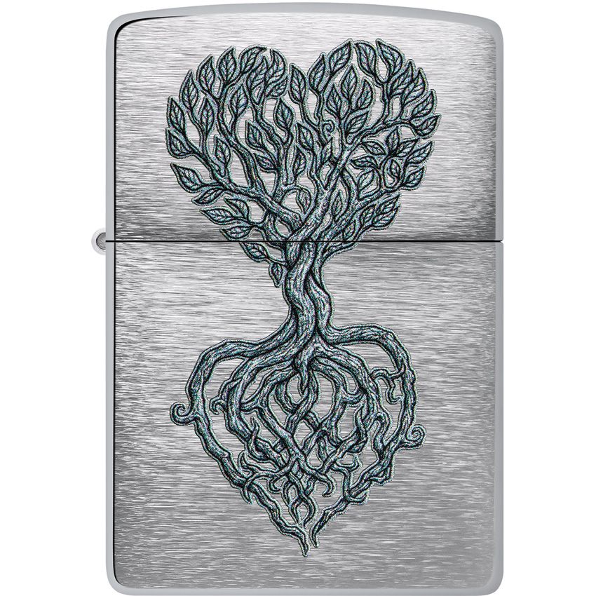 Zippo Love Lighter Brushed Chrome - Zippo (image 2)