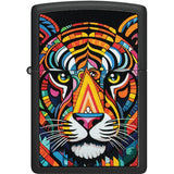 Zippo Stripes Lighter Black - Zippo (image 2)