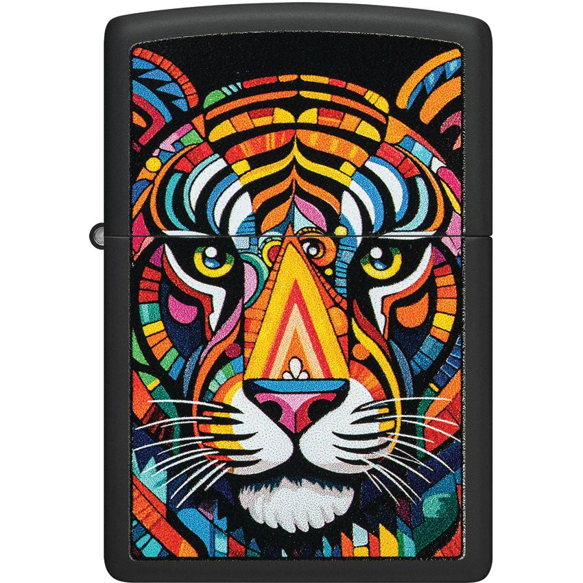 Zippo Stripes Lighter Black - Zippo (image 2)