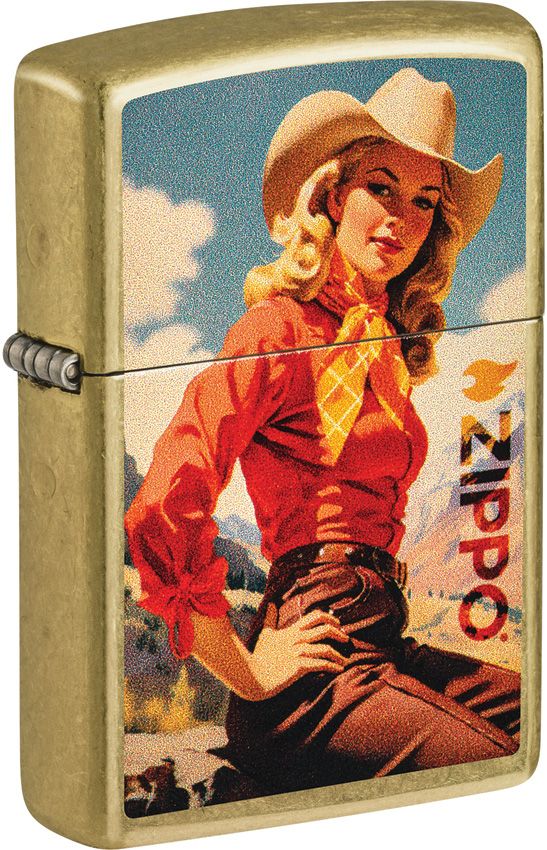 Decorative Lighter - Zippo Street Brass Street Brass - Zippo