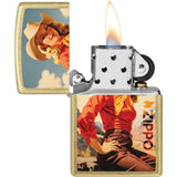 Zippo Design Lighter Street Brass - Zippo (image 3)