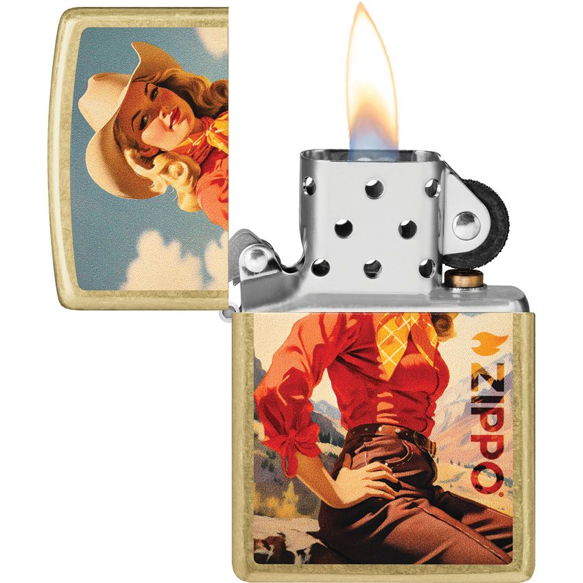 Zippo Design Lighter Street Brass - Zippo (image 3)