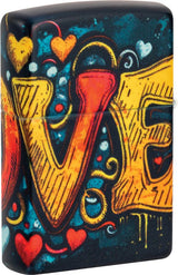 Zippo Mural Lighter Black Matte - Zippo (image 3)