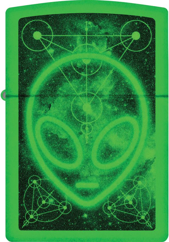 Zippo Alien Lighter Glow in the Dark (2) - Zippo (image 3)