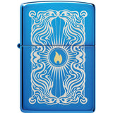 Zippo Flame Lighter High Polish Blue - Zippo (image 2)