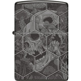 Zippo Skulls Lighter High Polish Black Ice - Zippo (image 2)
