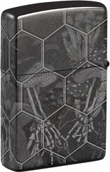 Zippo Skulls Lighter High Polish Black Ice - Zippo (image 3)