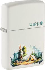 Decorative Lighter - Zippo White Matte White Matte - Zippo