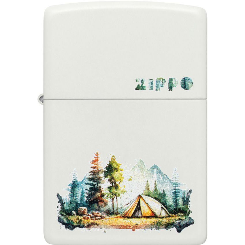 Zippo Retreat Lighter White Matte - Zippo (image 2)