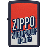 Zippo Windproof Lighter Navy Matte - Zippo (image 2)