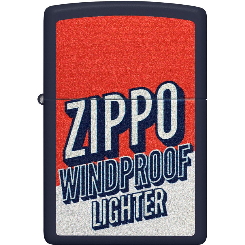 Zippo Windproof Lighter Navy Matte - Zippo (image 2)