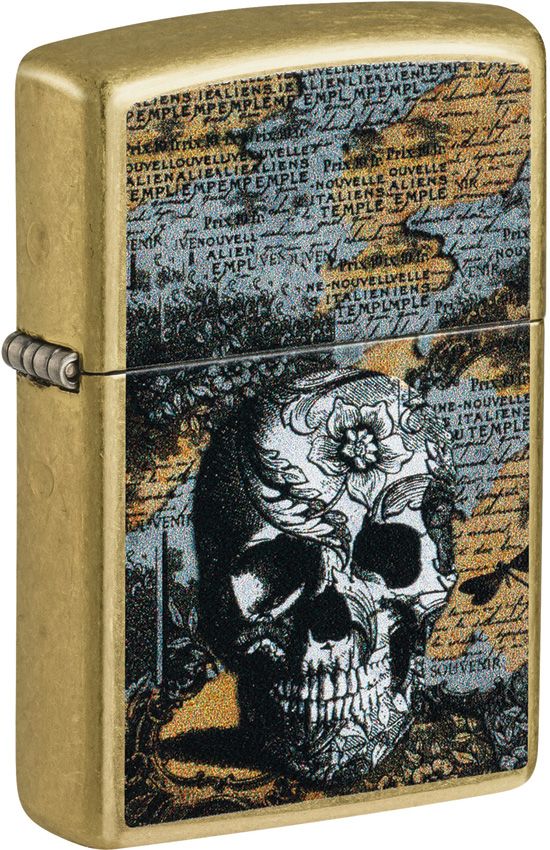 Decorative Lighter - Zippo Street Brass Street Brass - Zippo