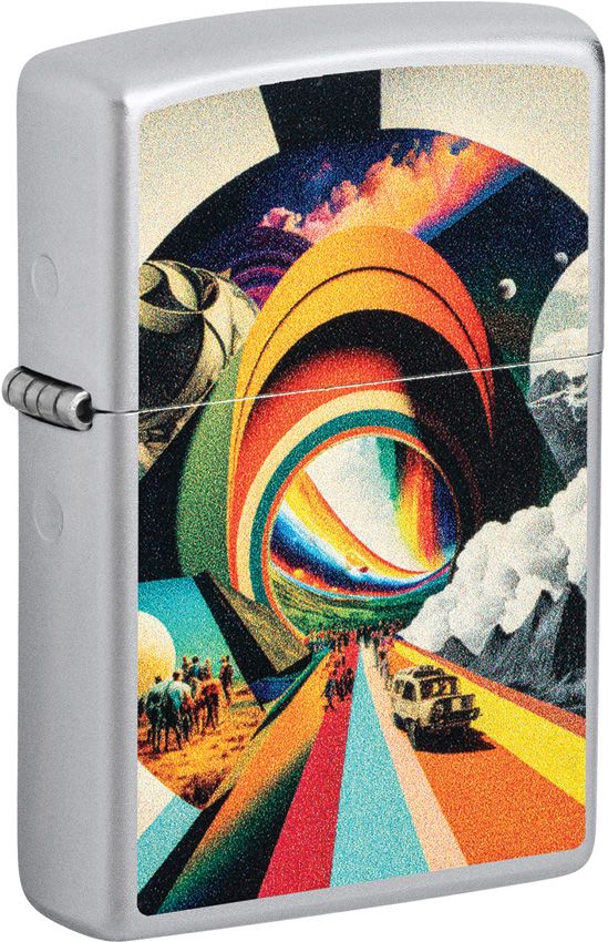 Decorative Lighter - Zippo Satin Chrome Satin Chrome - Zippo