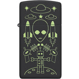 Zippo Invasion Lighter Black Matte - Zippo (image 2)